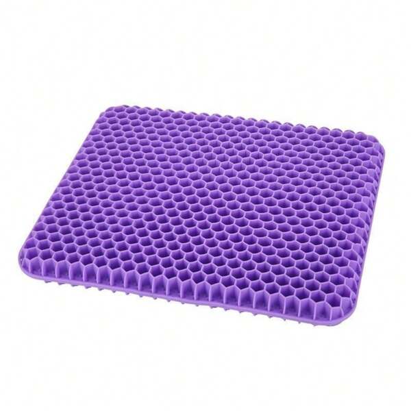 Seat Cushion Ice Cushion Purple Silicone Cushion Breathable Cushion